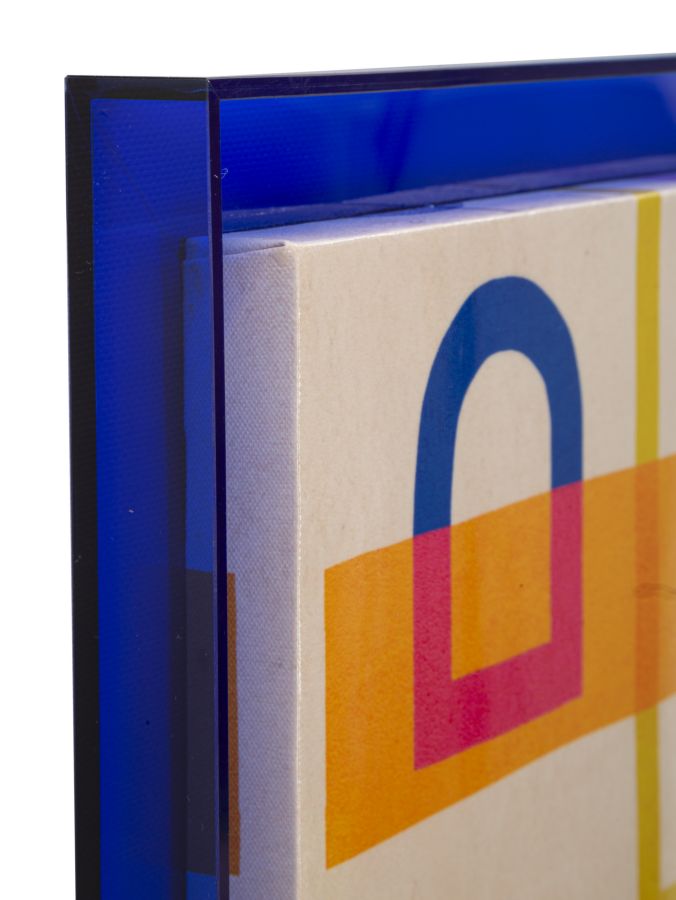 Billedramme af fyrretræ, lærred og plast – 60x3x3 cm - canvas print