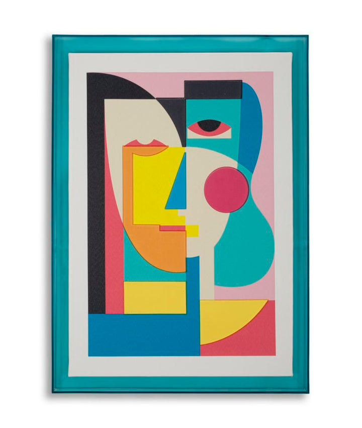 Canvas print, fyrretræ, lærred og plast – 3x3x70 cm