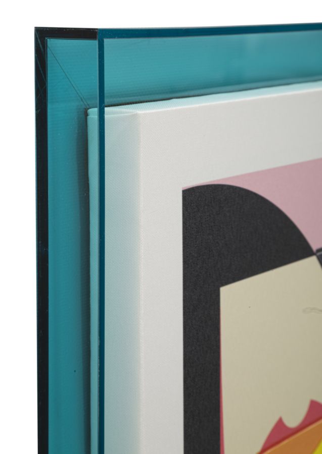 Canvas print, fyrretræ, lærred og plast – 3x3x70 cm