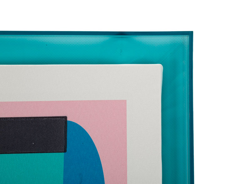 Canvas print, fyrretræ, lærred og plast – 3x3x70 cm