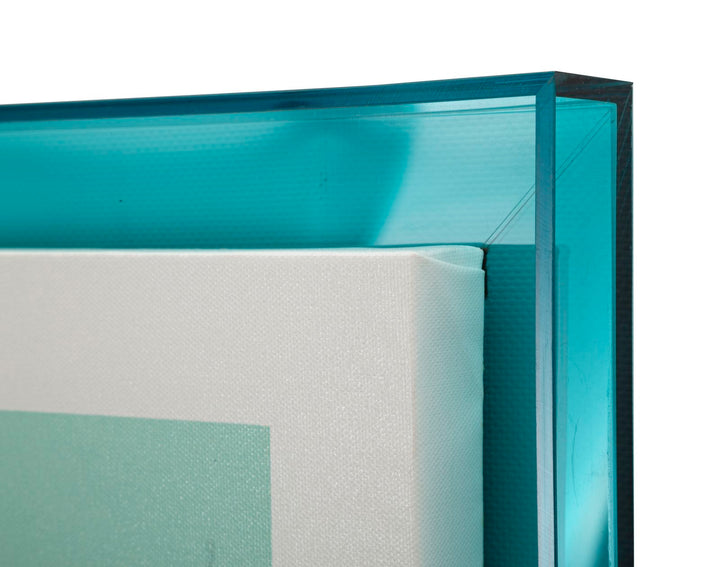 Canvas print af fyrretræ, lærred og plast – 50x3x3 cm