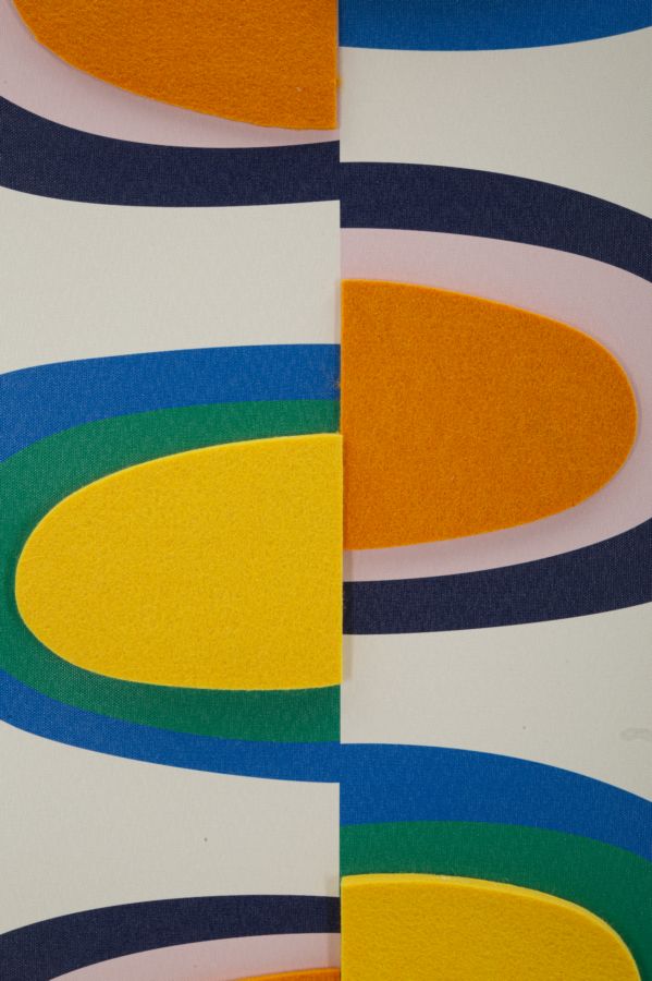 Billedramme af fyrretræ, lærred og plast – 3x3x70 cm - canvas print