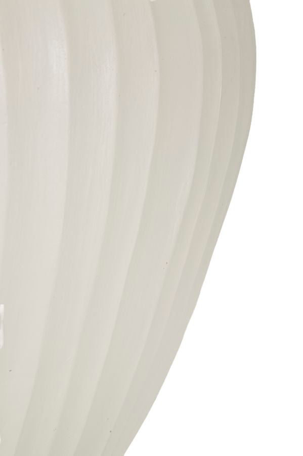 Vase i cremehvid – 48x38 cm