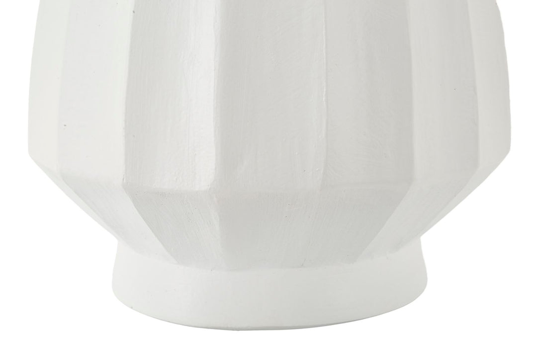 Vase i cremehvid – 24x41 cm