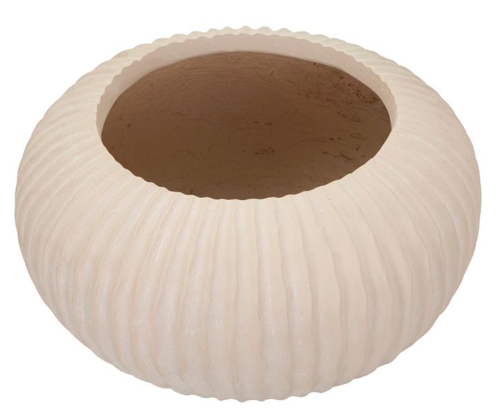 Vase i cremehvid – 35x18 cm