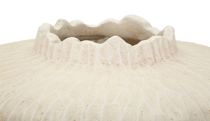 Vase i creme – 35x32x5 cm