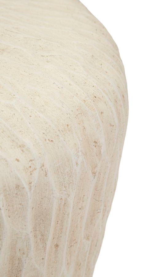 Vase i creme – 35x32x5 cm