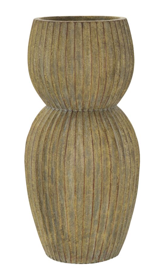 Vase i grøn – 25x52x5 cm