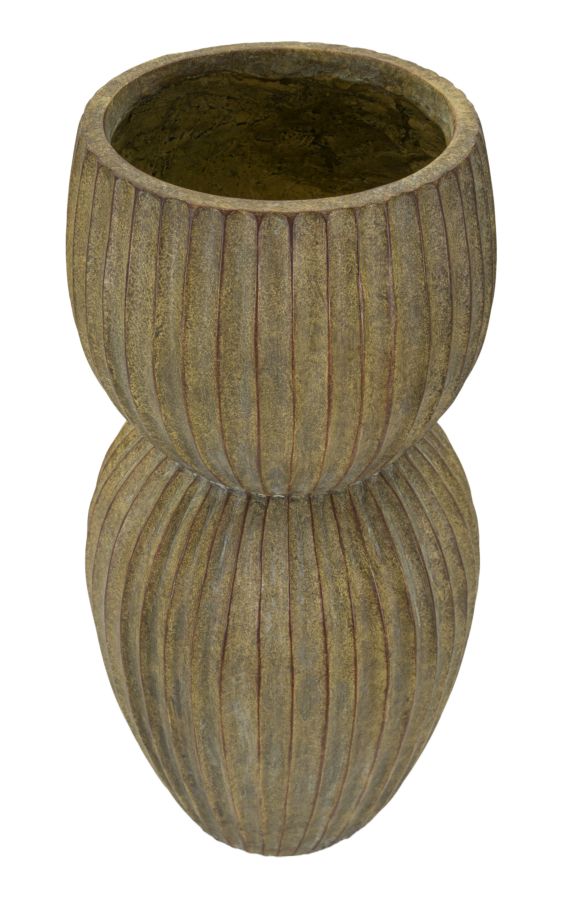 Vase i grøn – 25x52x5 cm