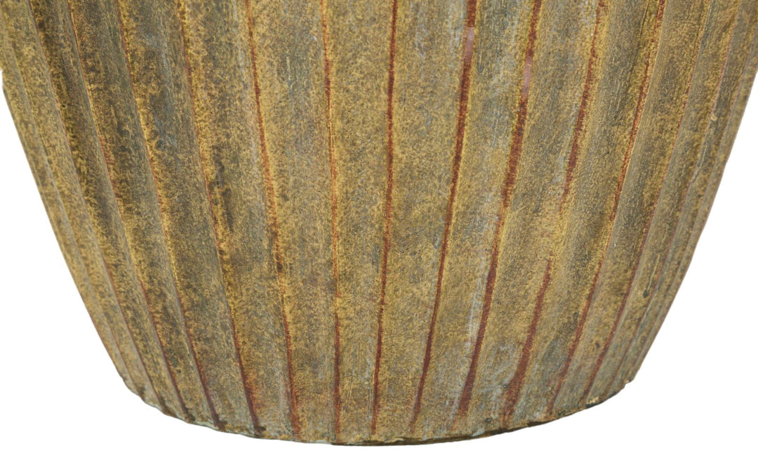 Vase i grøn – 25x52x5 cm