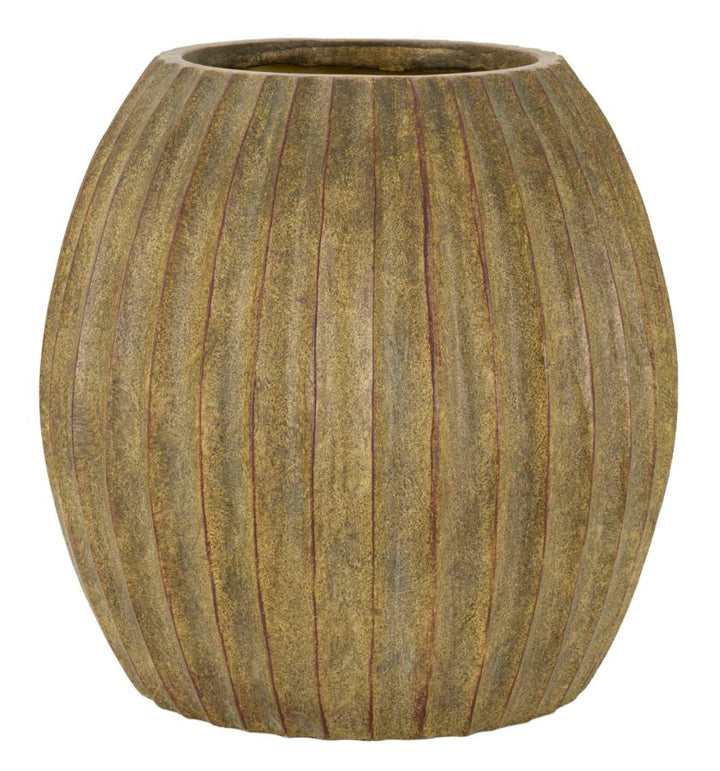 Vase i grøn – 32x5 cm