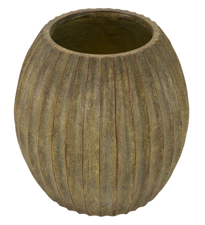 Vase i grøn – 32x5 cm