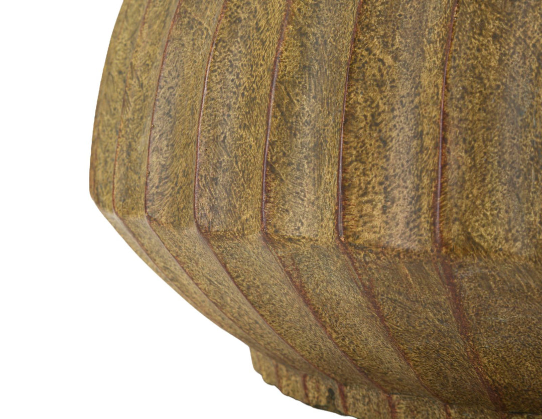 Vase i grøn – 40x26x5 cm