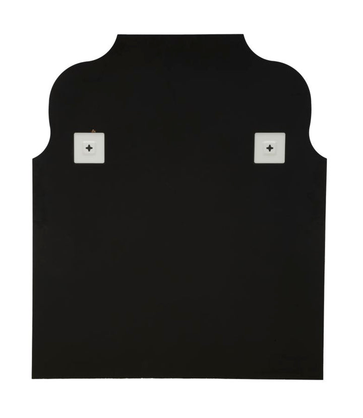 Glam spejl med guldfarvet ramme, 78x93 cm