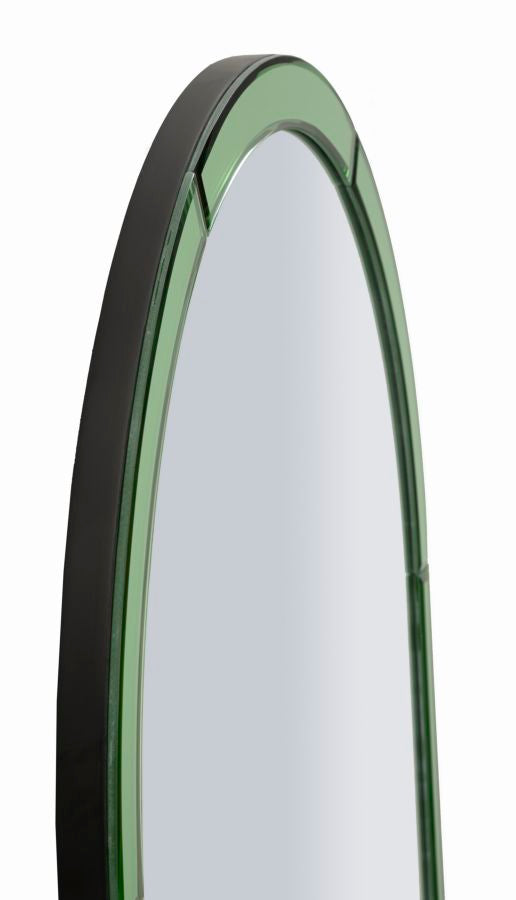 Glam spejl, grøn, 55x2x150 49x144 cm