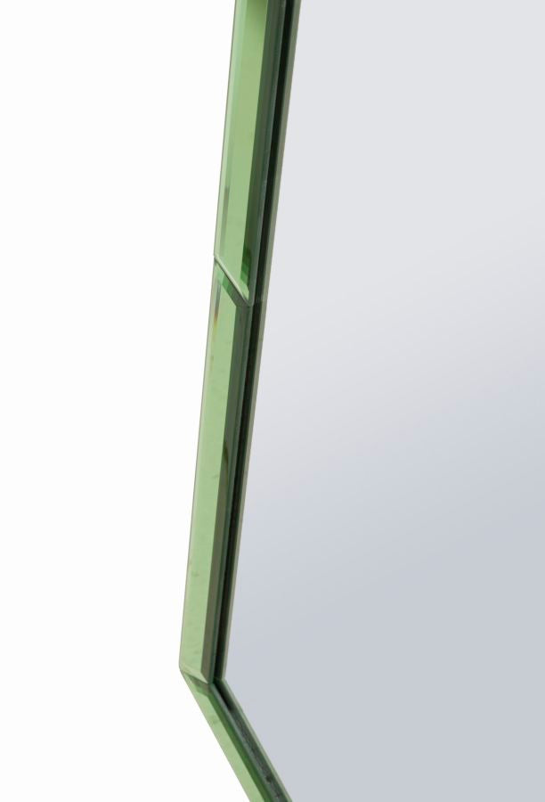 Glam spejl, grøn, 55x2x150 49x144 cm