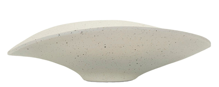 Bakke i creme af polyresin – 41x41x12 cm