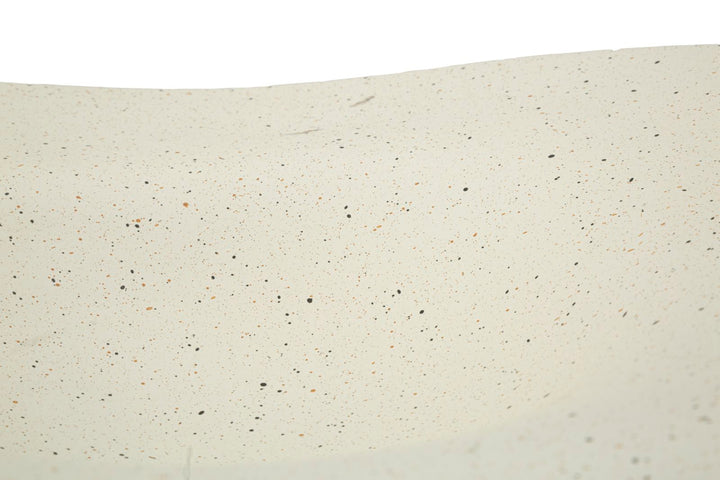 Bakke i creme af polyresin – 41x41x12 cm