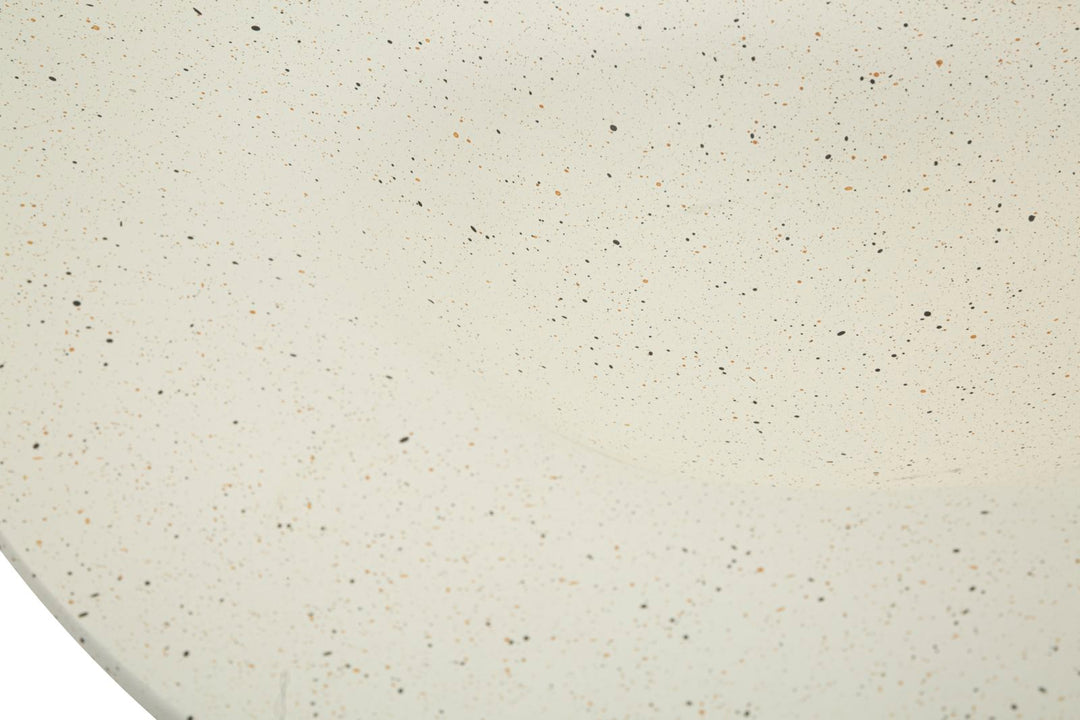 Bakke i creme af polyresin – 41x41x12 cm