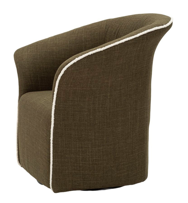 Lænetol i grøn, polyester – 70x72x75, 44x5 cm