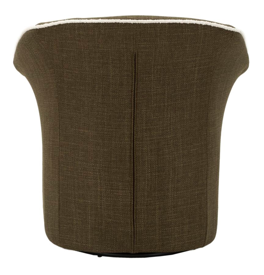 Lænetol i grøn, polyester – 70x72x75, 44x5 cm