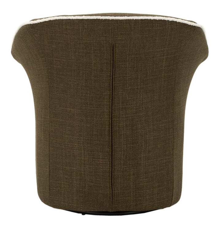 Lænetol i grøn, polyester – 70x72x75, 44x5 cm