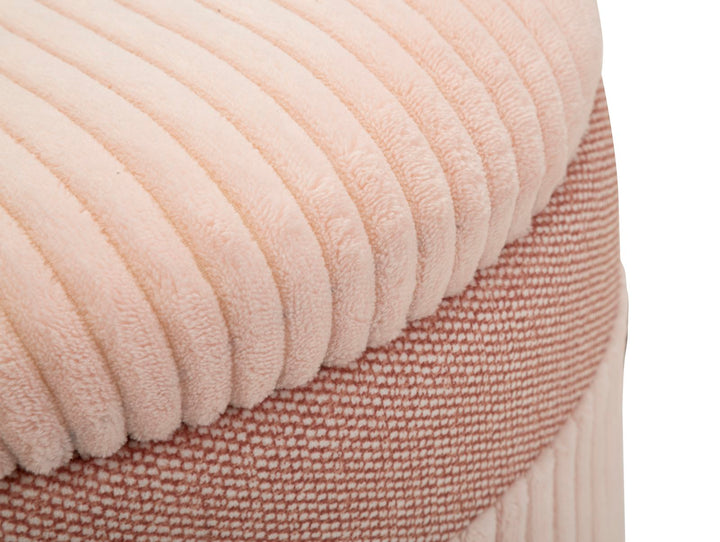 Taburetter i mdf og polyester – 40x5x49 og 35x42 og 31x38 cm