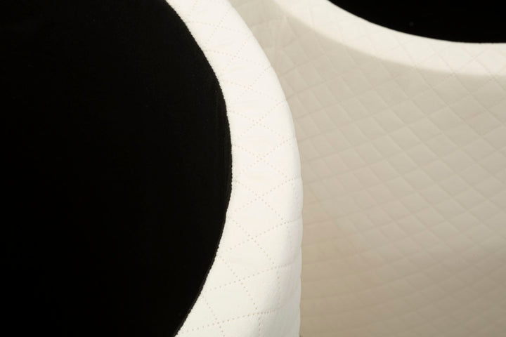 Glam sideborde i guldfarve, fyrretræ, mdf og metal