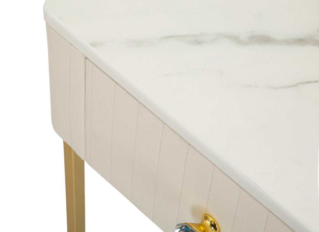 Glam bord i fyrretræ, mdf og metal – 45x90 40x70 cm