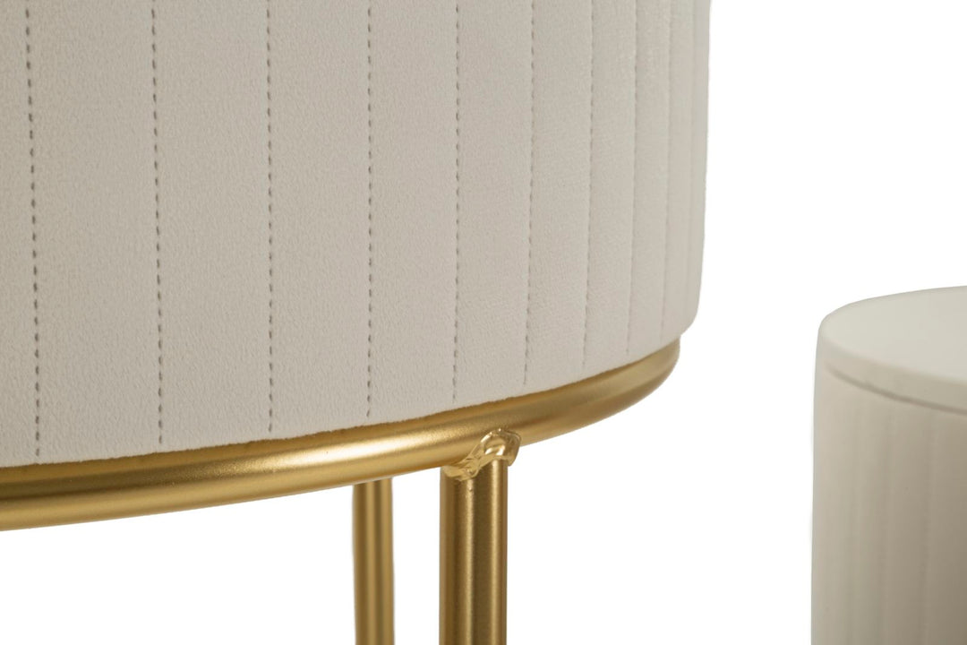 Glam bord i fyrretræ, mdf og metal – 50x90 40x70 cm