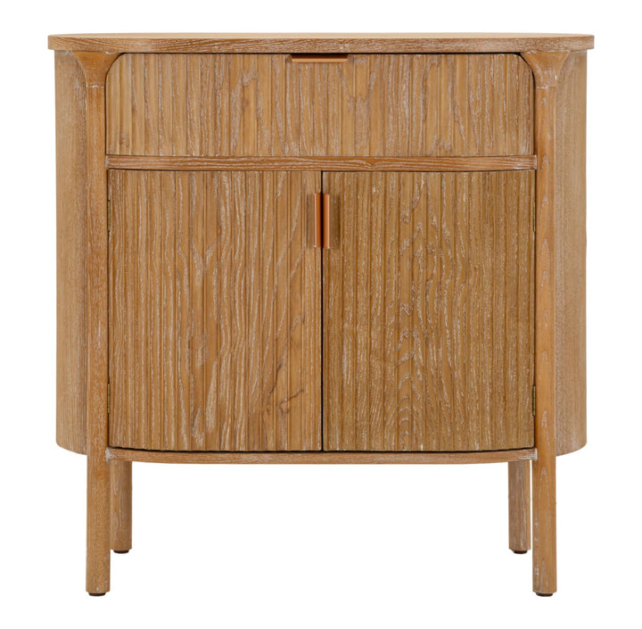 Elegant kommode i træ, MDF and jern – 81x46x82 cm