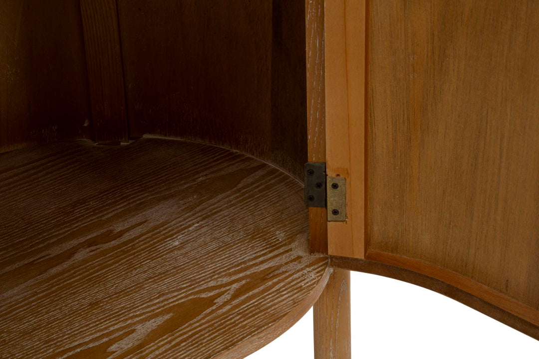 Elegant kommode i træ, MDF and jern – 81x46x82 cm