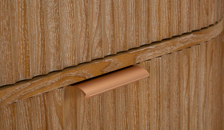 Moderne kommode i træ, MDF and jern – 80x5x47 cm