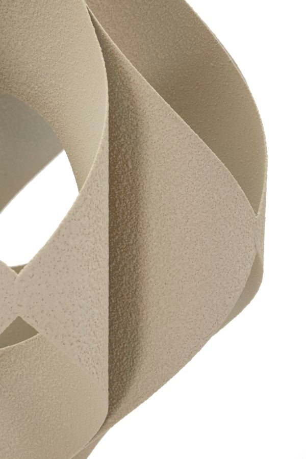 Lampe i creme af jern – 39x5x155 cm