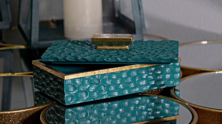 Glam æske i polyresin – 18x8x6 4x10x8 cm