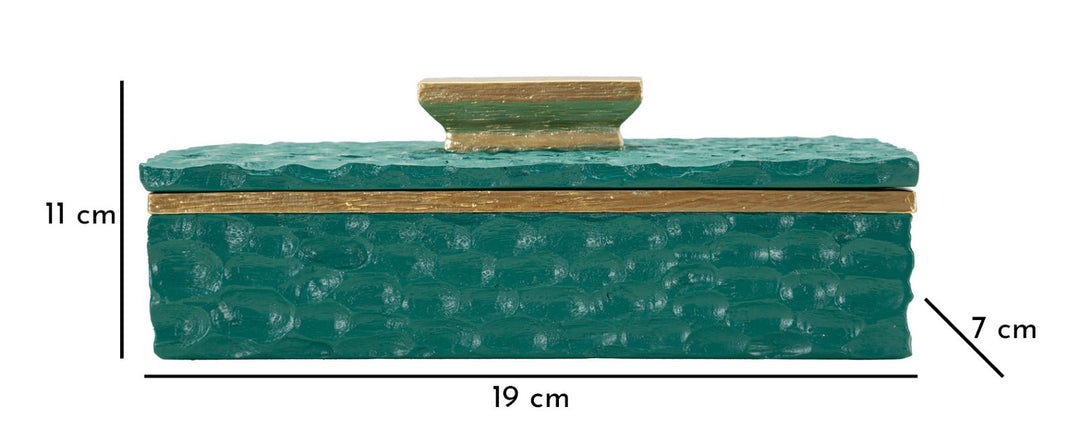 Glam æske i polyresin – 18x8x6 4x10x8 cm