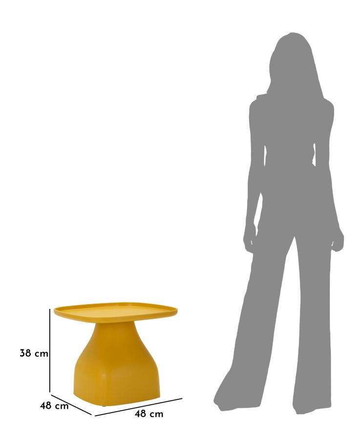 Bord af plast – 48x48x38 cm