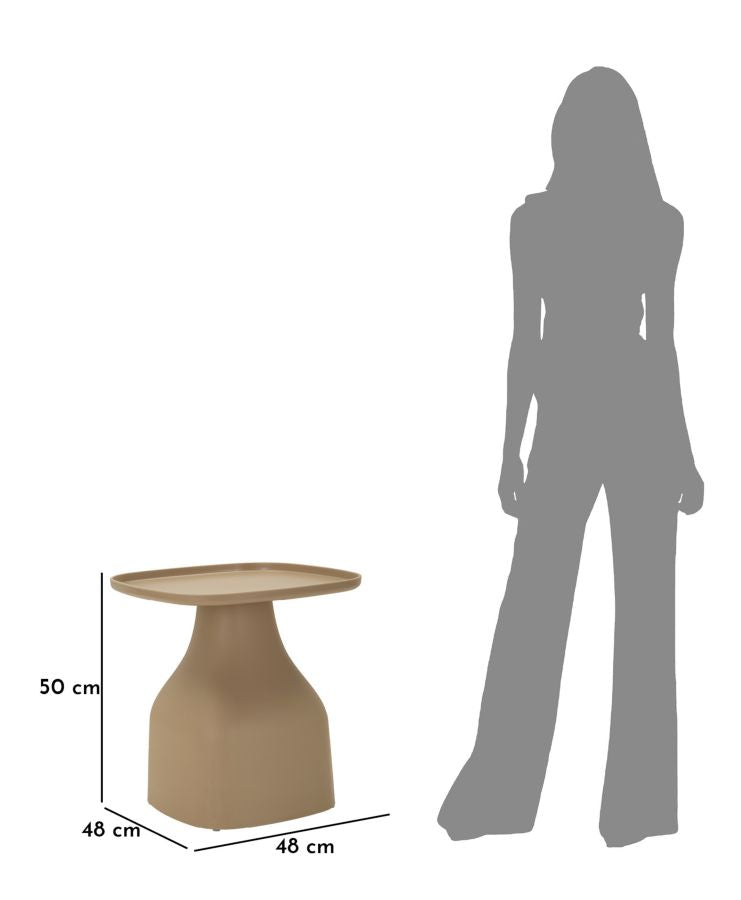 Bord i plast – 48x48x50 cm