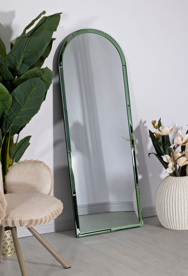 Glam spejl, grøn, 55x2x150 49x144 cm