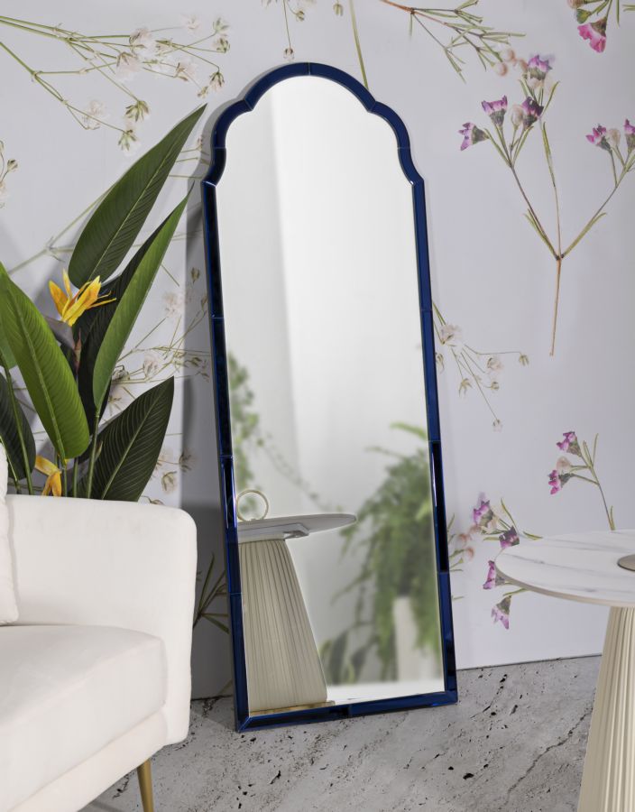 Glam spejl, 55 cm i bredde og 150 cm i højde