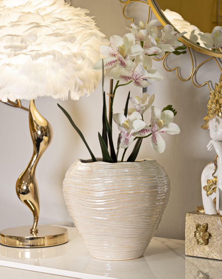 Moderne vase i keramik – 27x24 cm