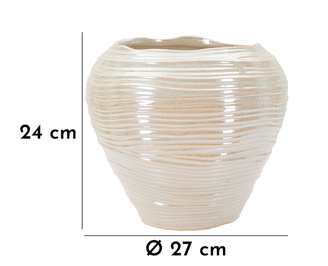 Moderne vase i keramik – 27x24 cm