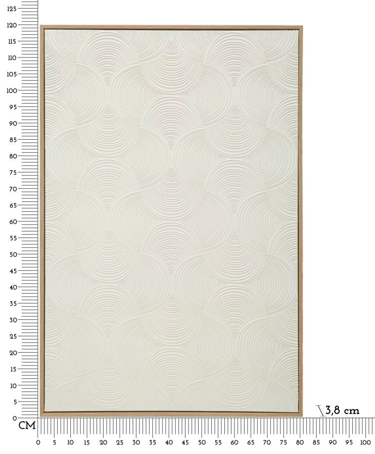 Canvas print, fyrretræ, lærred og plast  – 80x3x8 cm