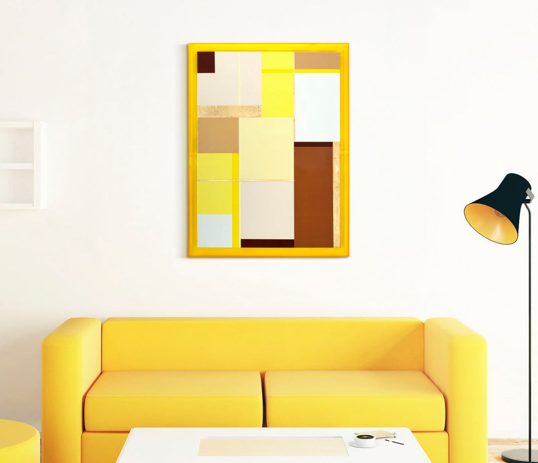 Canvas print, fyrretræ, lærred og plast  – 60x3x3 cm