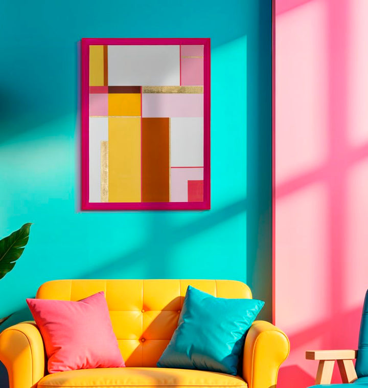 Canvas print, fyrretræ, lærred og plast – 60x3x3 cm