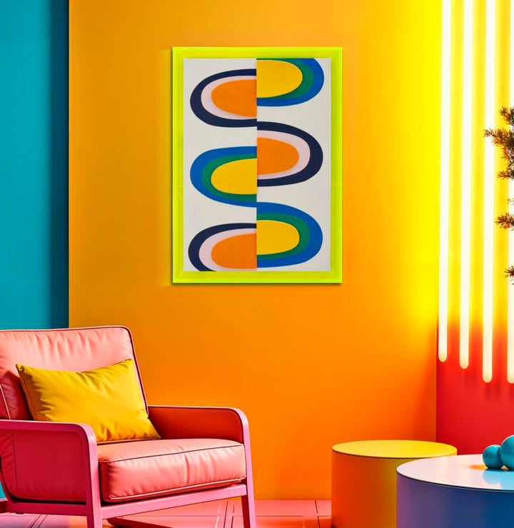 Billedramme af fyrretræ, lærred og plast – 3x3x70 cm - canvas print