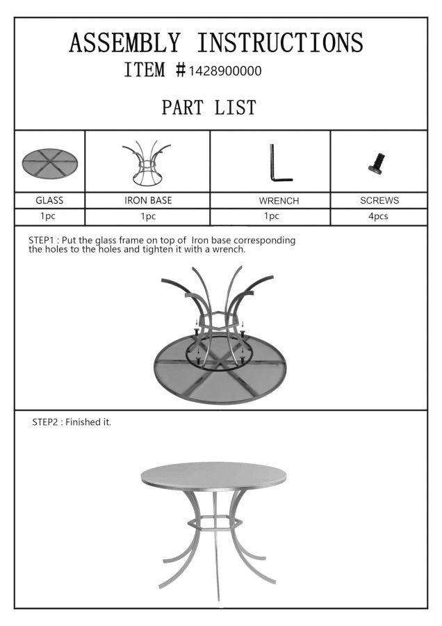 Glam bord i hvid, jern og marmor  – 100x76x5 cm