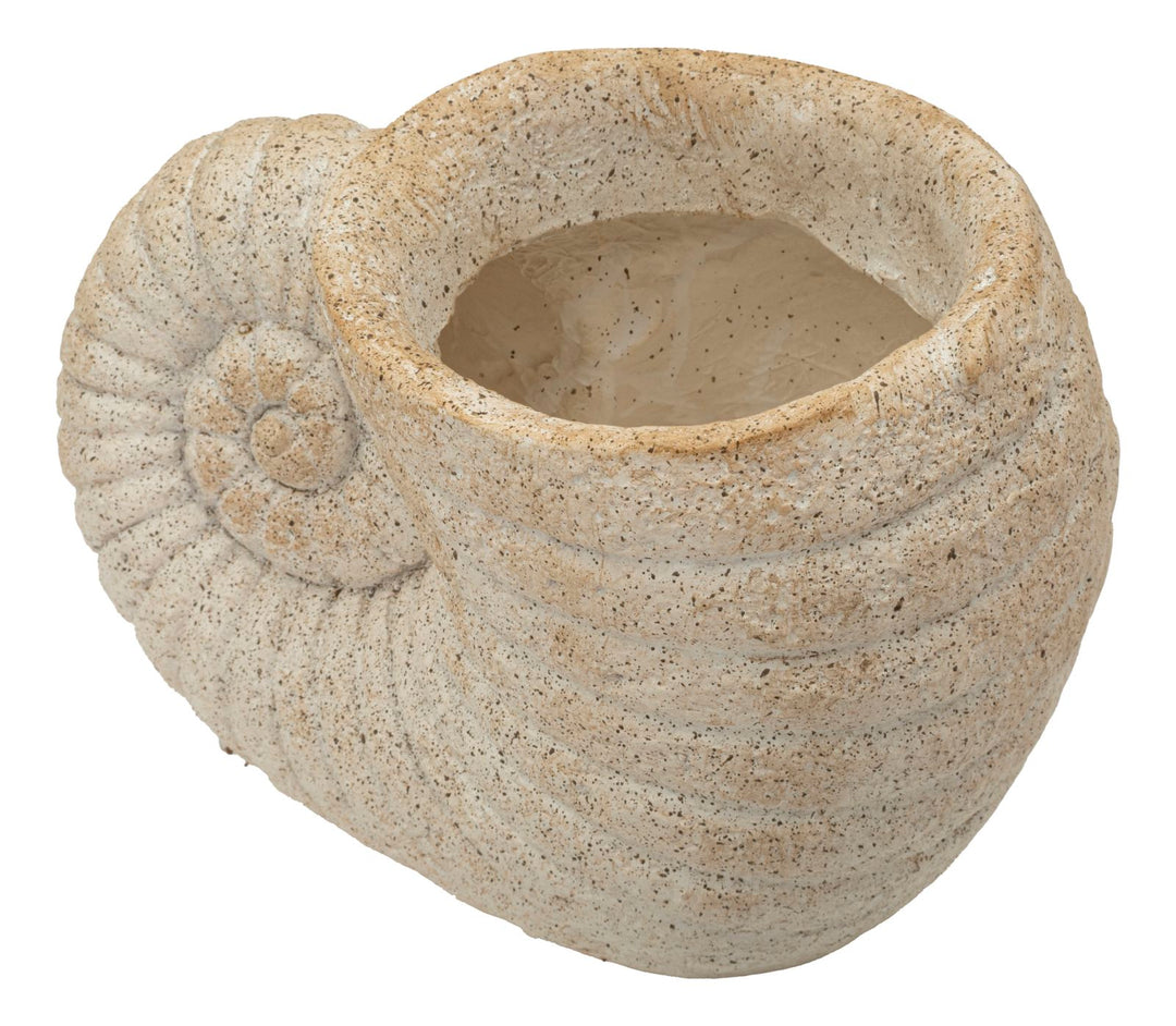 SHELL SAND VASE -A- CM 33X19X23 (ÅBNING CM Ø 13)