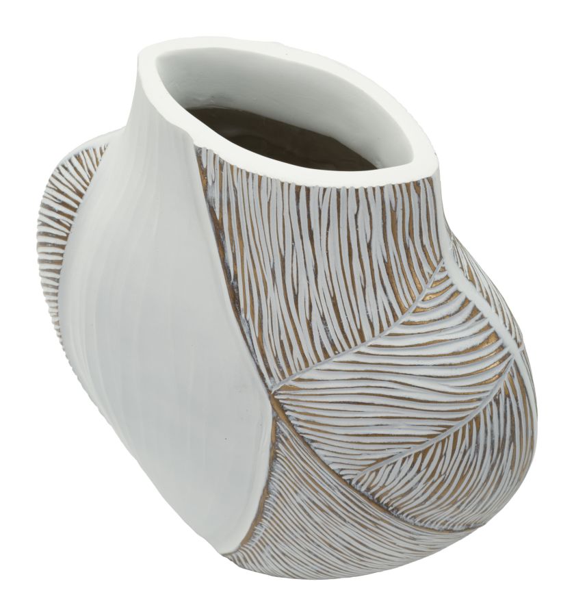 HO CHI MINH RESIN VASE CM 27X11,5X31 (HOLE CM 12X6)