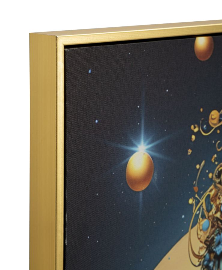 Canvasbillede med LED Minerva med ramme -B- (60 x 3,5 x 90 cm)